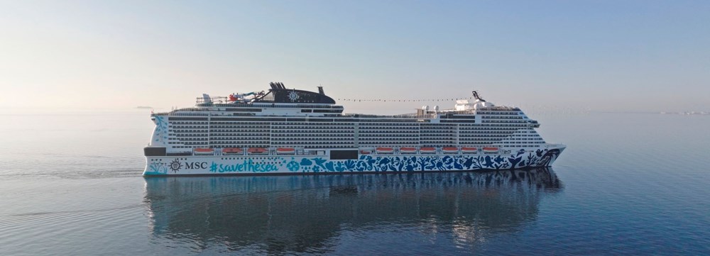 Jasper bezocht het nieuwste schip van MSC Cruises, de Euribia